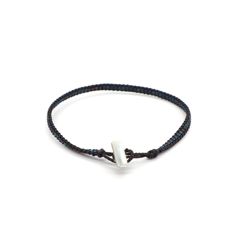 Handmade Custom Wholesale Miyuki Bracelet Jewelry 925 Sterling Silver Clasp Adjustable Woven Miyuki Bead Bracelet For Girl Women