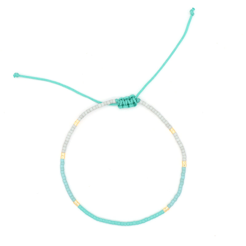 Newest Manufacture Custom Handmade China Factory Trendy Women Jewelry Adjustable Braided Woven Macrame Miyuki Beads Bracelet For Gift