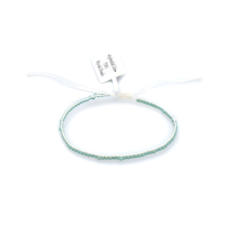 Adjustable Braided Woven Macrame Miyuki Beads Bracelet Jewelry Custom Factory Trendy Women Manufacture Handmade Miyuki Bracelet