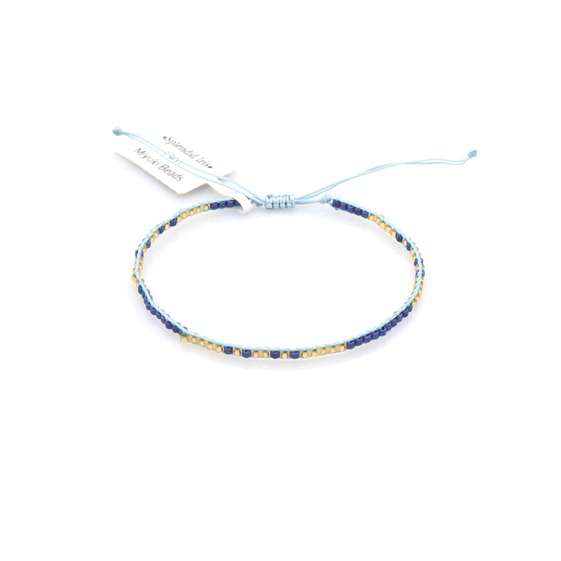 Adjustable Braided Woven Macrame Miyuki Beads Bracelet Jewelry Custom Factory Trendy Women Manufacture Handmade Miyuki Bracelet