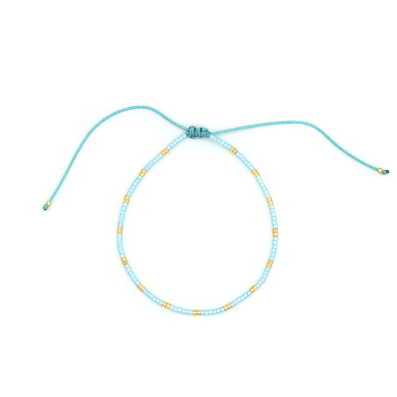 Fashion Design Customized Wholesale Handmade OEM Factory Adjustable Braided Woven Macrame Miyuki Bracelet For Women Jewelry