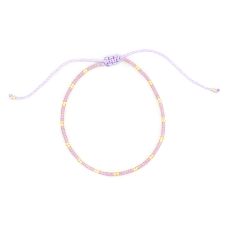 Fashion Design Customized Wholesale Handmade OEM Factory Adjustable Braided Woven Macrame Miyuki Bracelet For Women Jewelry