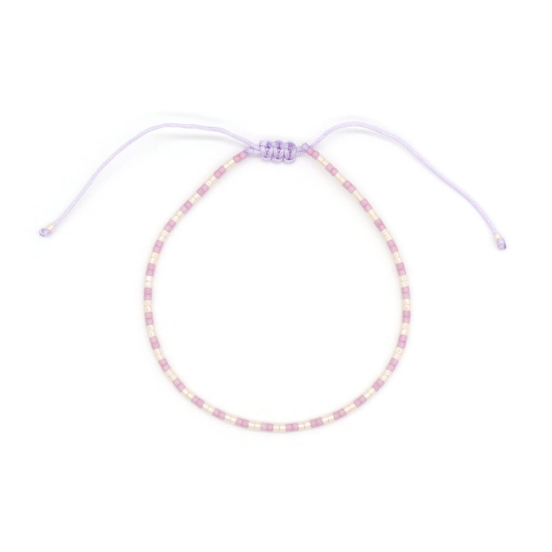 Fashion Design Customized Wholesale Handmade OEM Factory Adjustable Braided Woven Macrame Miyuki Bracelet For Women Jewelry
