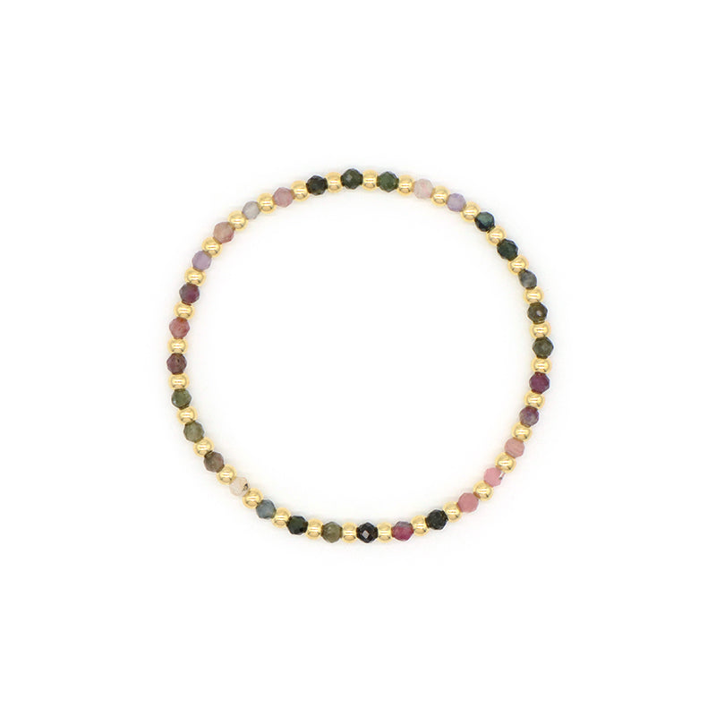 Custom Friendship Jewelry Fashion Woven Braided Handmade 3mm Natural Stone Silver Beads Striped Agate Women Men