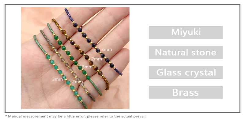 Custom OEM Wholesale Handmade Macrame Adjustable MIYUKI 925 Sterling Silver Fresh Water Pearl Natural Stone Bracelet