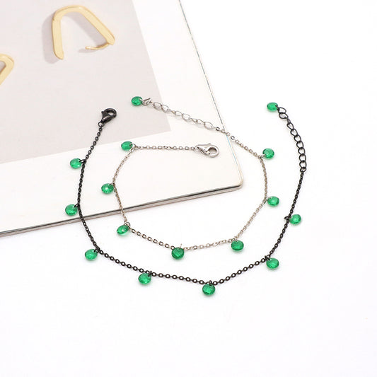 Trendy Jewelry Custom 925 Sterling Silver Bracelet With CZ