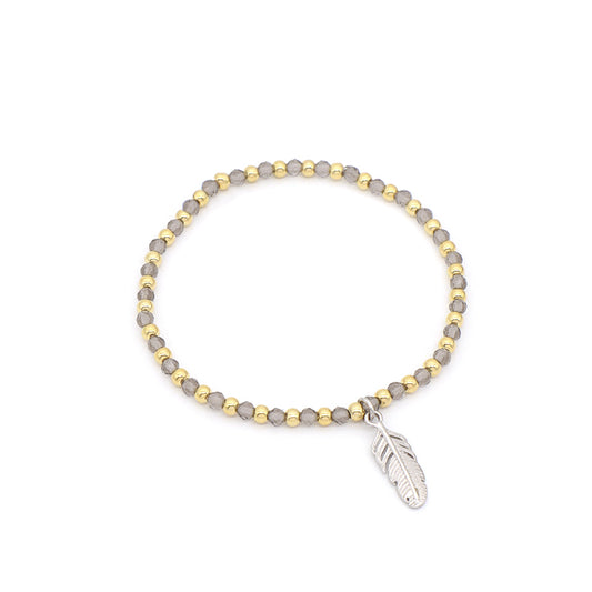 Newest Factory Wholesale Custom Fashion Jewelry Handmade 925 Sterling Silver Natural Stone Bracelet For Women
