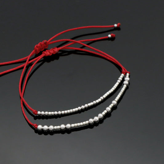 OEM Wholesale Custom Trendy Jewelry Custom Silver Beads Bracelet With MIYUKI