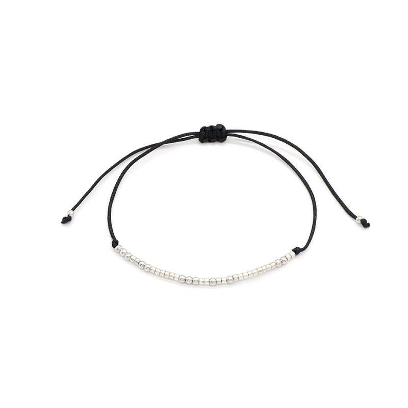 OEM Wholesale Custom Trendy Jewelry Custom MIYUKI Bracelet With Silver Beads