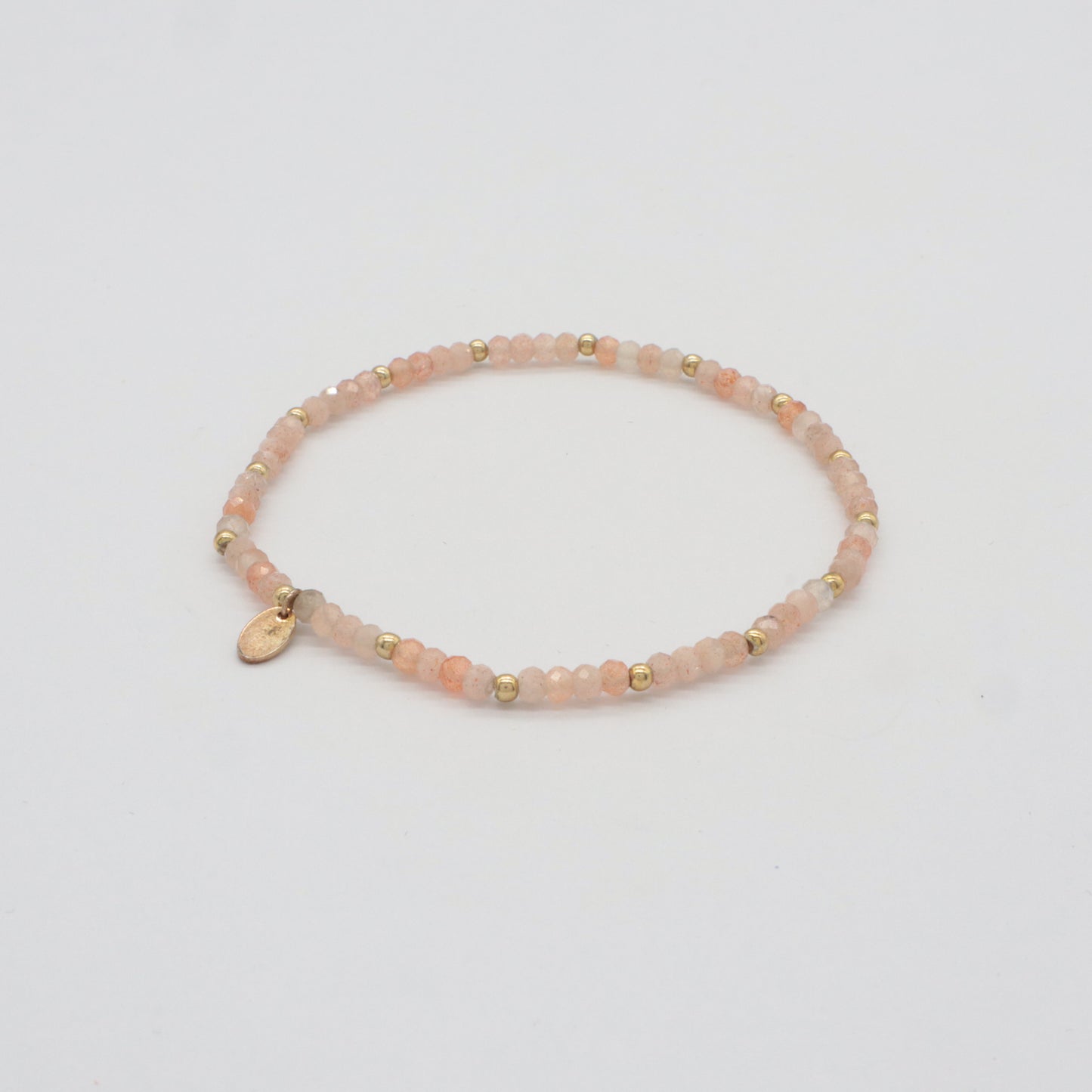 New Wholesale Oem Custom Trendy Energy Healing Natural Stone 925 Sterling Silver Beads Bracelet For Women