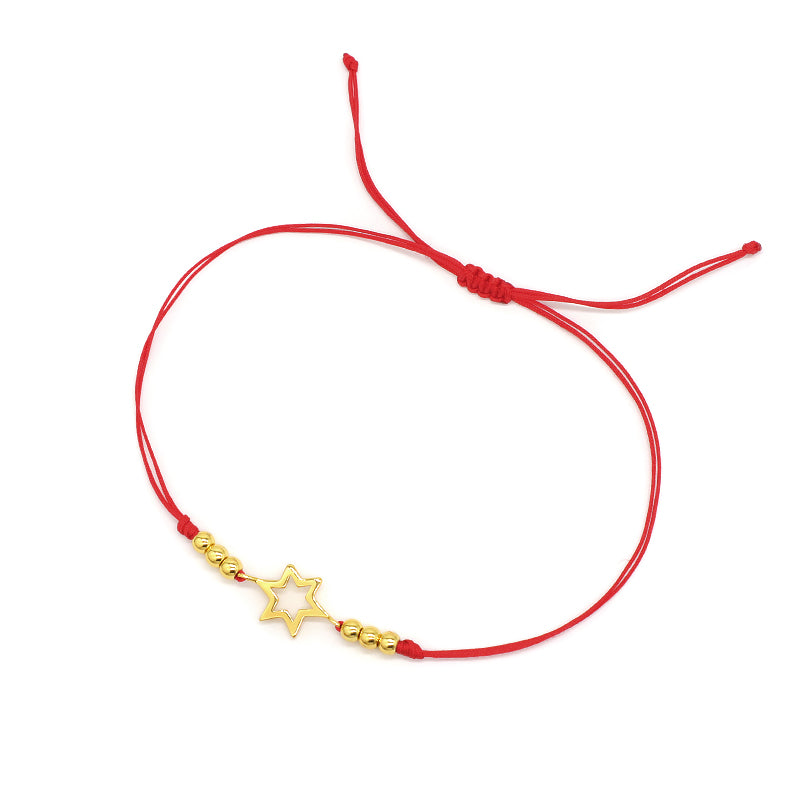 Wholesale Custom Handmade OEM Manufacture Adjustable Hand-Woven Thread 925 Sterling Silver Charms Braided Colorful Cotton Wire Bracelet Jewelry Bangle Bracelet