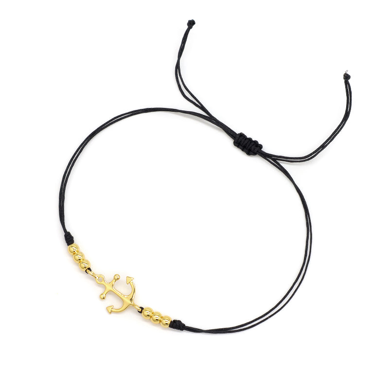 Wholesale Custom Handmade OEM Manufacture Adjustable Hand-Woven Thread 925 Sterling Silver Charms Braided Colorful Cotton Wire Bracelet Jewelry Bangle Bracelet