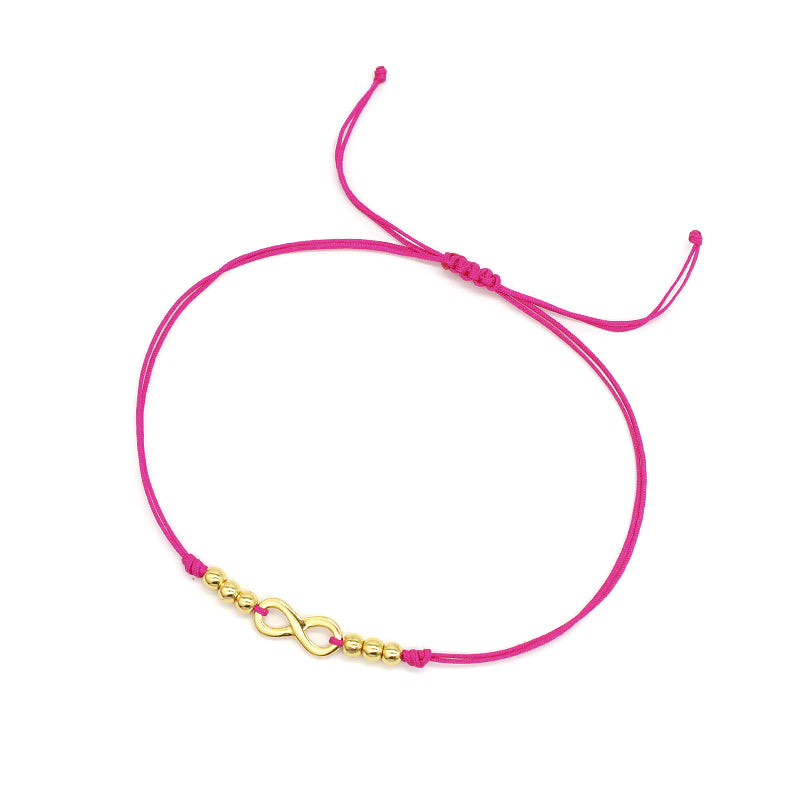 Wholesale Custom Handmade OEM Manufacture Adjustable Hand-Woven Thread 925 Sterling Silver Charms Braided Colorful Cotton Wire Bracelet Jewelry Bangle Bracelet