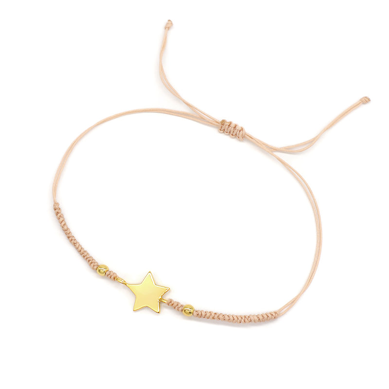 Wholesale Custom Handmade OEM Manufacture Adjustable Hand-Woven Thread 925 Sterling Silver Charms Braided Colorful Cotton Wire Bracelet Jewelry Bangle Bracelet