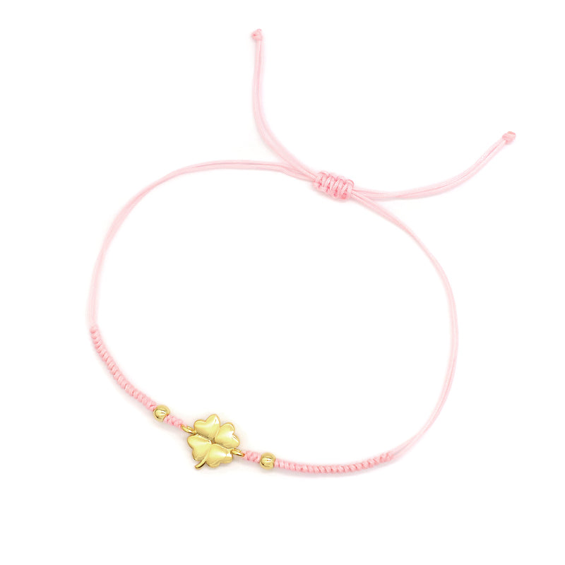 Wholesale Custom Handmade OEM Manufacture Adjustable Hand-Woven Thread 925 Sterling Silver Charms Braided Colorful Cotton Wire Bracelet Jewelry Bangle Bracelet