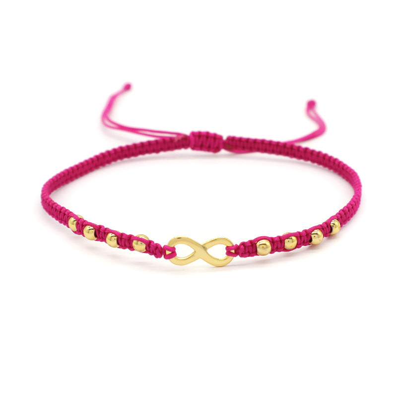 Wholesale Custom Handmade OEM Manufacture Adjustable Hand-Woven Thread 925 Sterling Silver Charms Braided Colorful Cotton Wire Bracelet Jewelry Bangle Bracelet