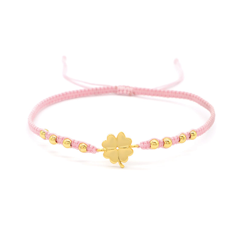Wholesale Custom Handmade OEM Manufacture Adjustable Hand-Woven Thread 925 Sterling Silver Charms Braided Colorful Cotton Wire Bracelet Jewelry Bangle Bracelet