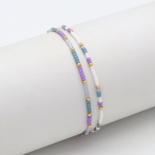 Miyuki Beads Elastic Adjustable Bracelet