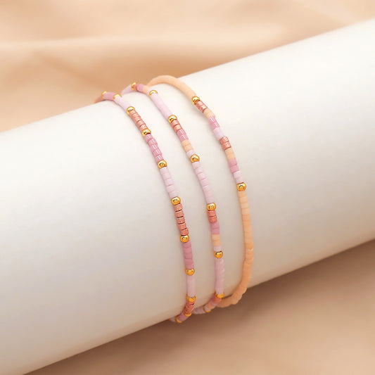 Miyuki Beads Elastic Adjustable Bracelet