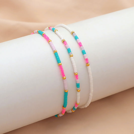 Miyuki Beads Elastic Adjustable Bracelet