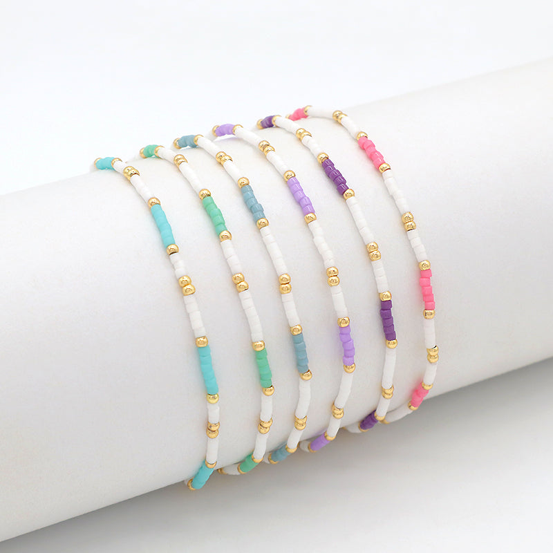 Miyuki Beads Elastic Bracelet