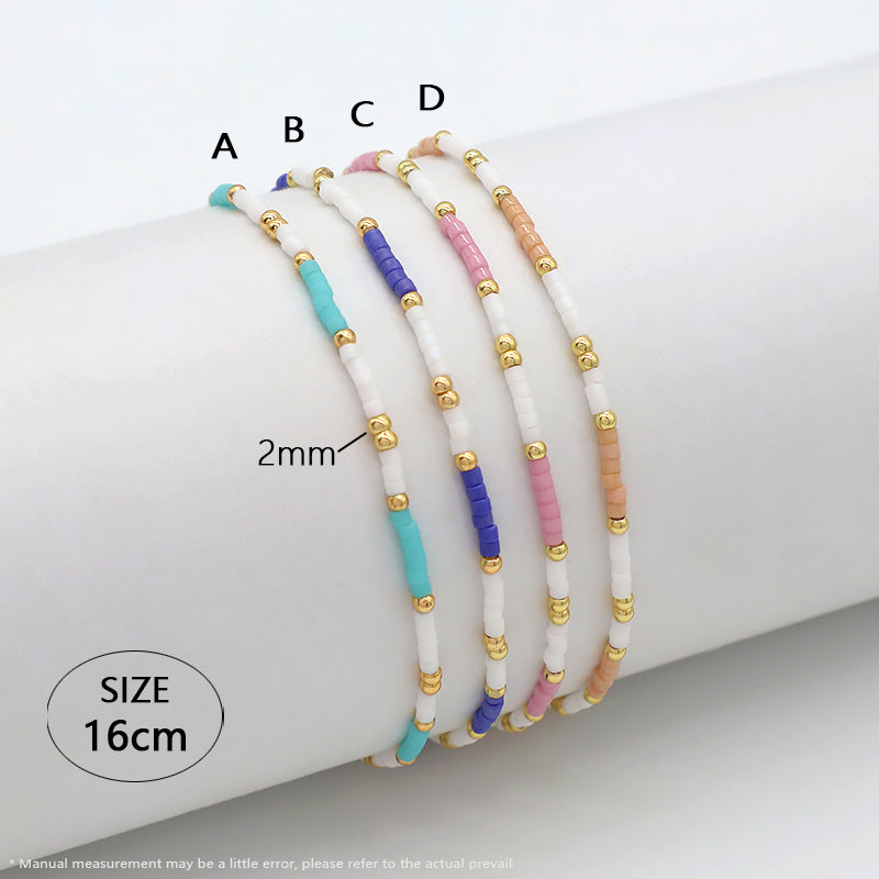 Miyuki Beads Elastic Bracelet