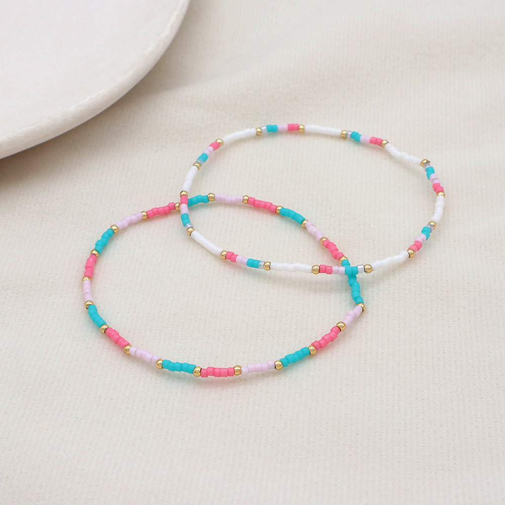 Miyuki Beads Elastic Bracelet