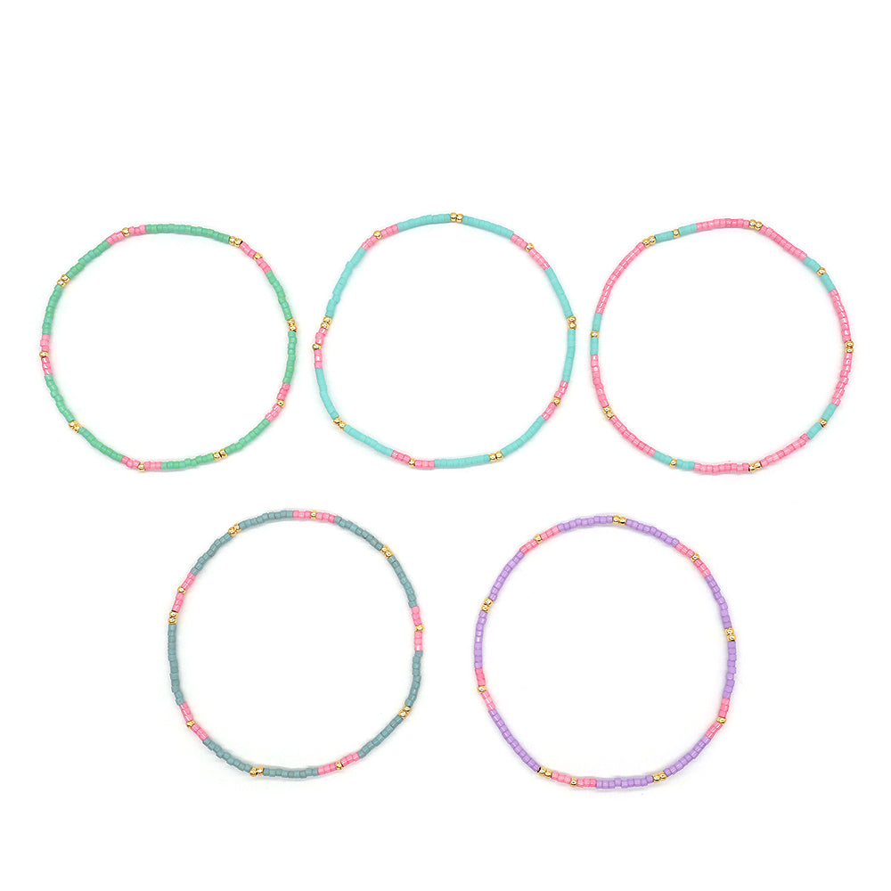 Miyuki Beads Elastic Bracelet