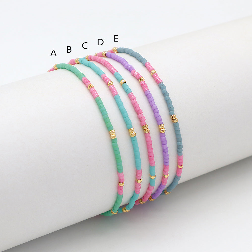 Miyuki Beads Elastic Bracelet