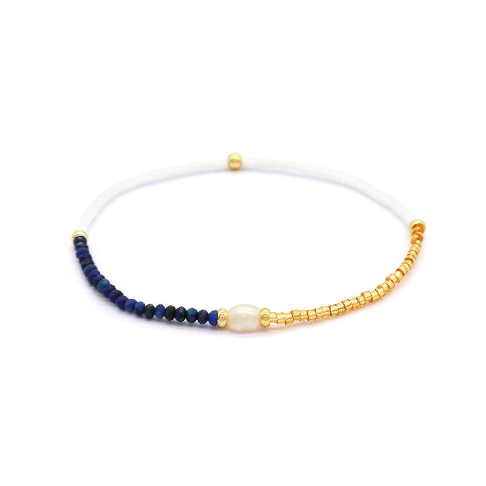 Colorful Miyuki Beads Handmade Elastic Adjustable Bracelet