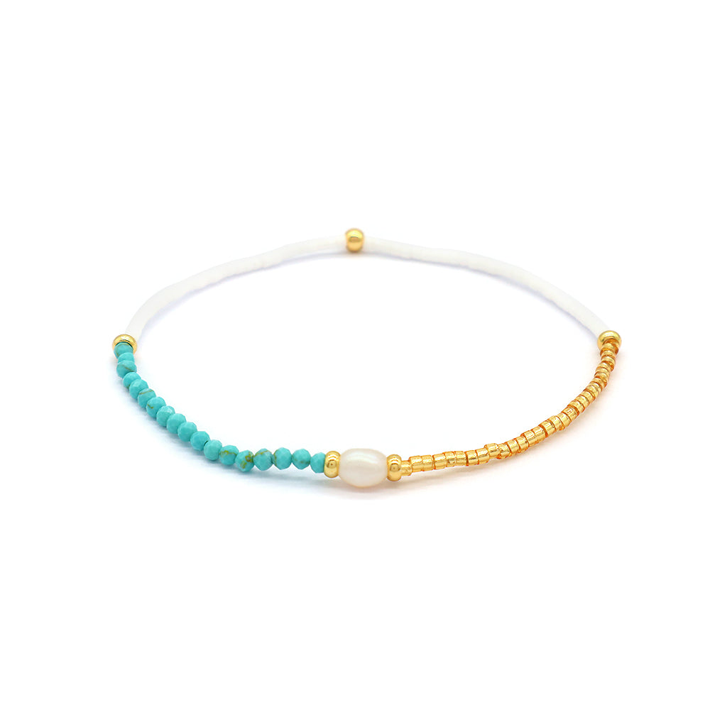 Colorful Miyuki Beads Handmade Elastic Adjustable Bracelet