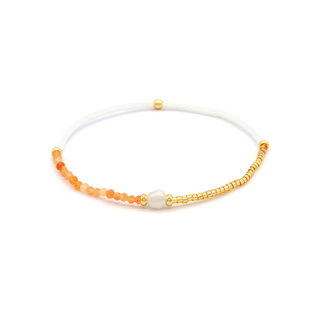 Colorful Miyuki Beads Handmade Elastic Adjustable Bracelet