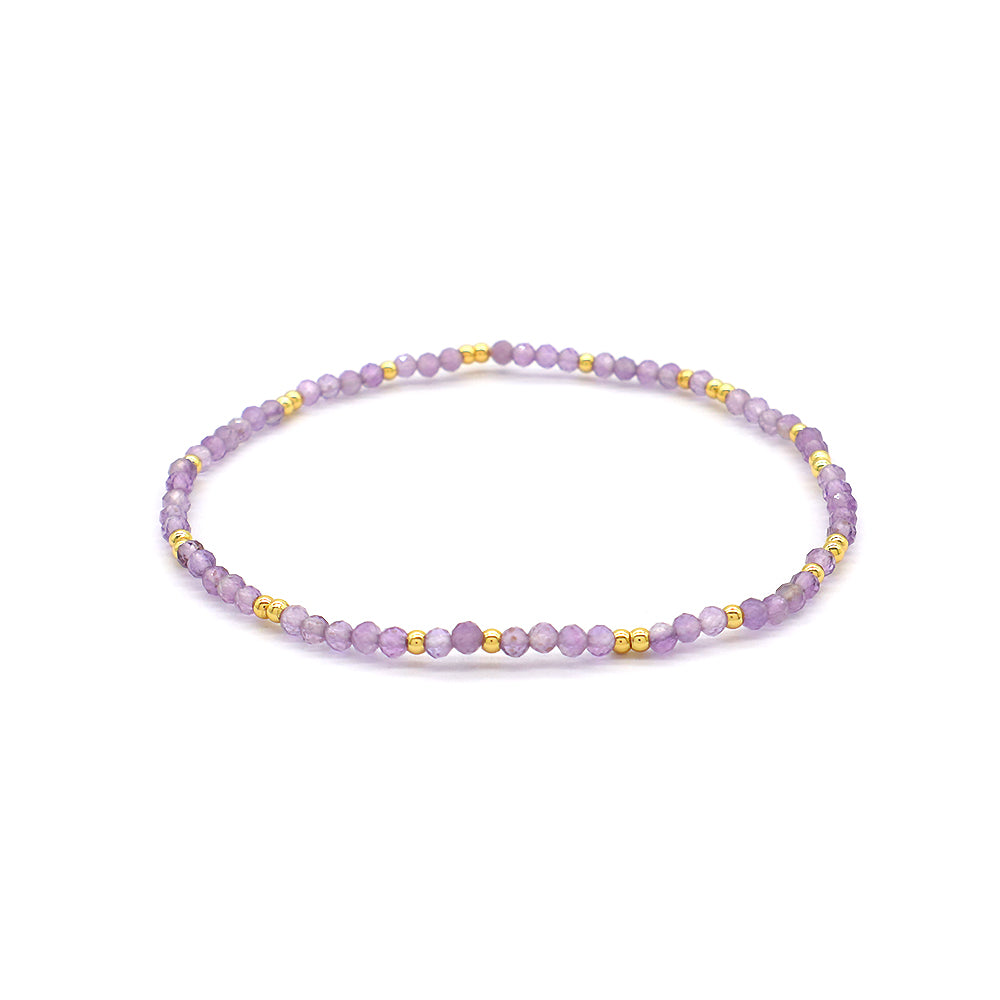 Colorful Miyuki Natural Stone Beads Handmade Elastic Adjustable Bracelet