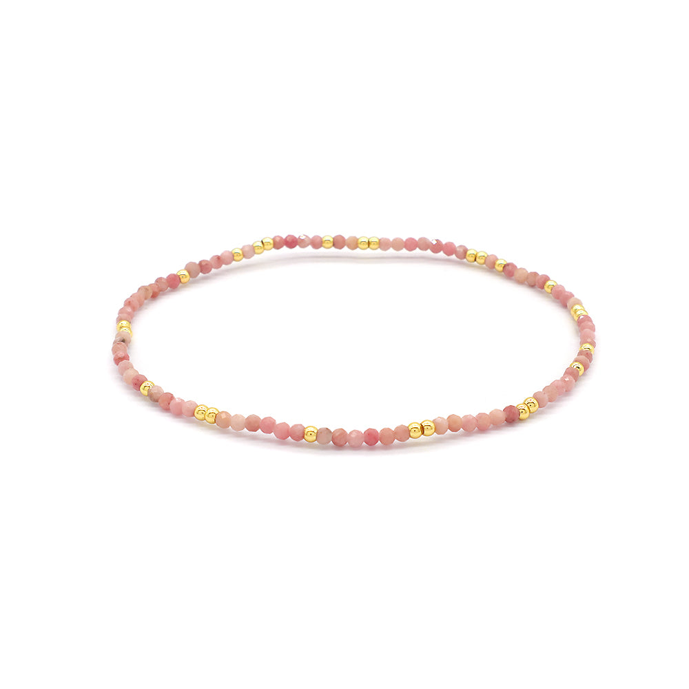Colorful Miyuki Natural Stone Beads Handmade Elastic Adjustable Bracelet