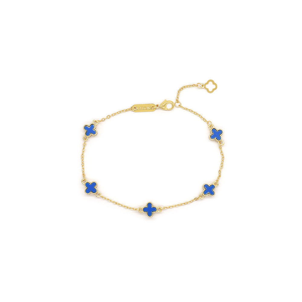 Handmade Customizable 7mm Imitation Shell Charms Bracelet