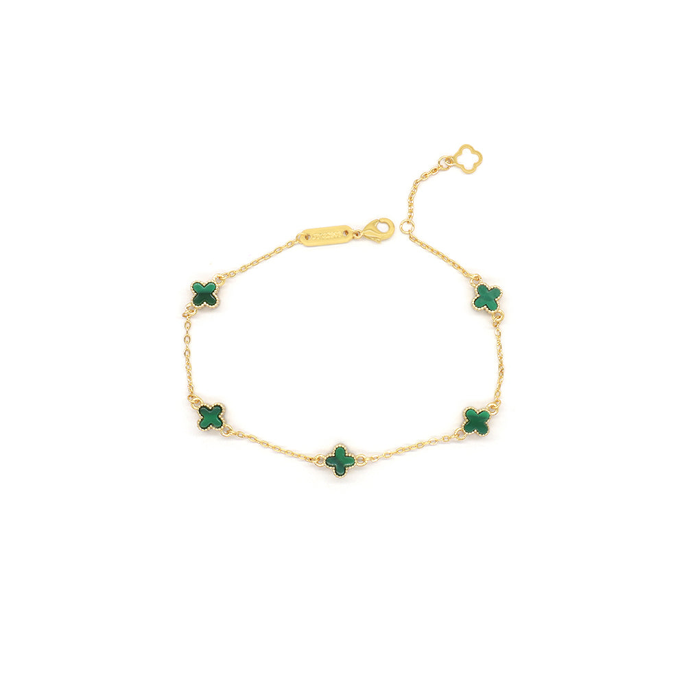 Handmade Customizable 7mm Imitation Shell Charms Bracelet