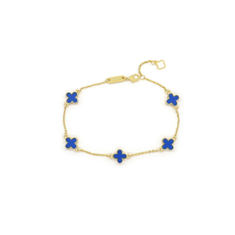 Handmade Customizable 9mm Imitation Shell Charms Bracelet