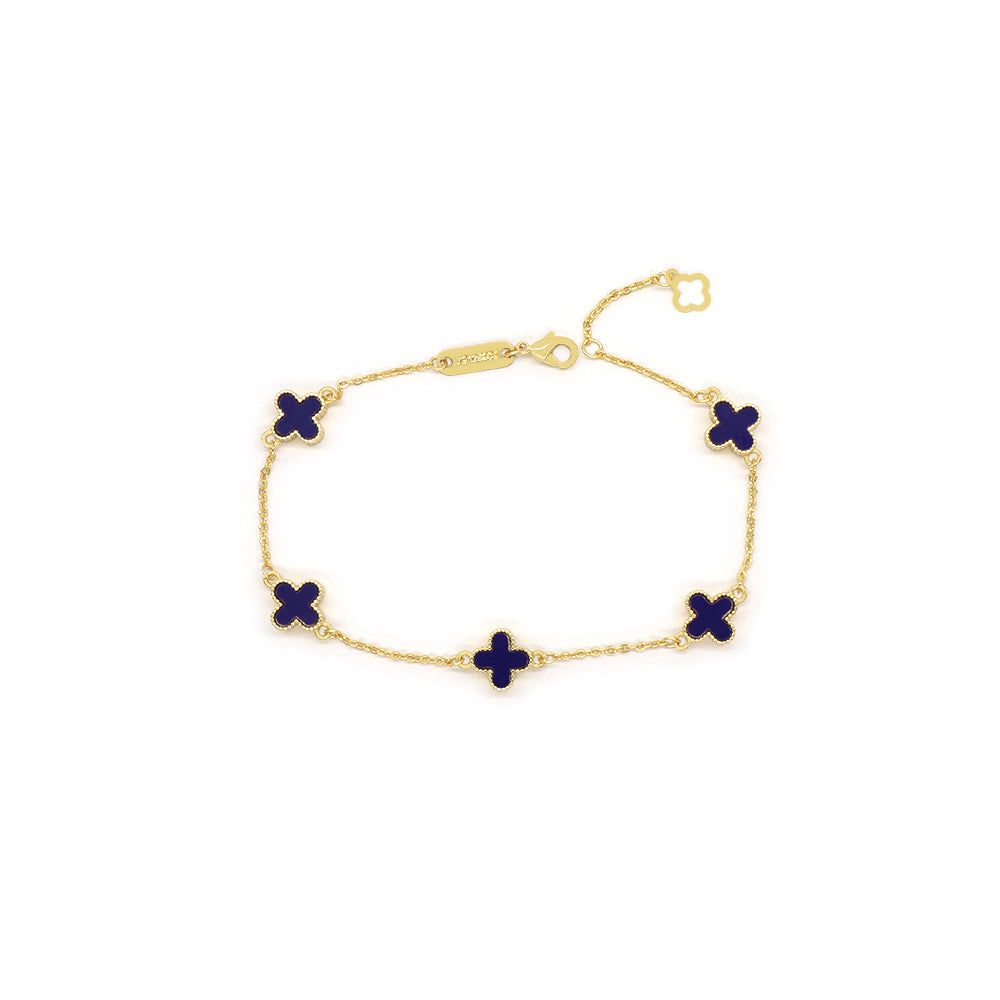 Handmade Customizable 9mm Imitation Shell Charms Bracelet