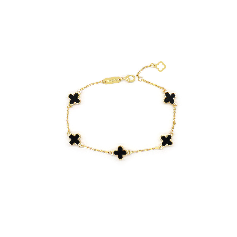 Handmade Customizable 9mm Imitation Shell Charms Bracelet