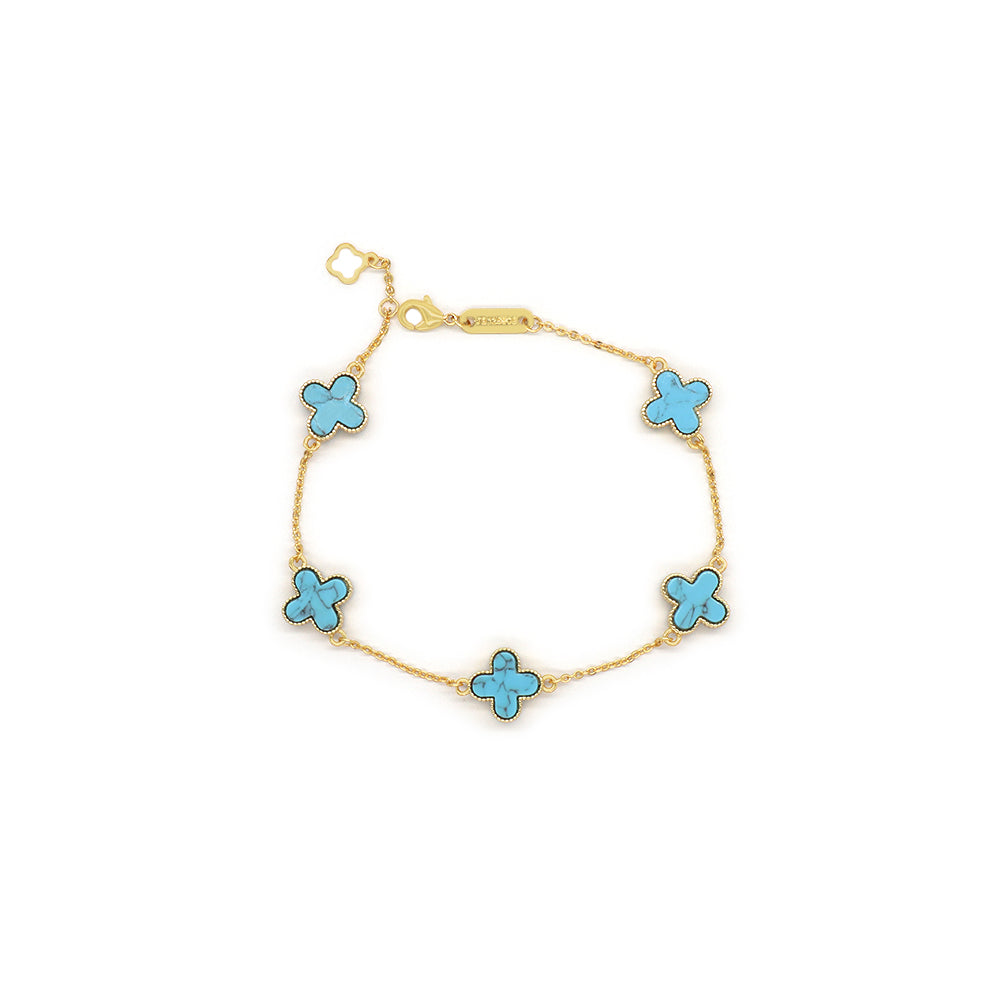 Handmade Customizable 11mm Imitation Shell Charms Bracelet