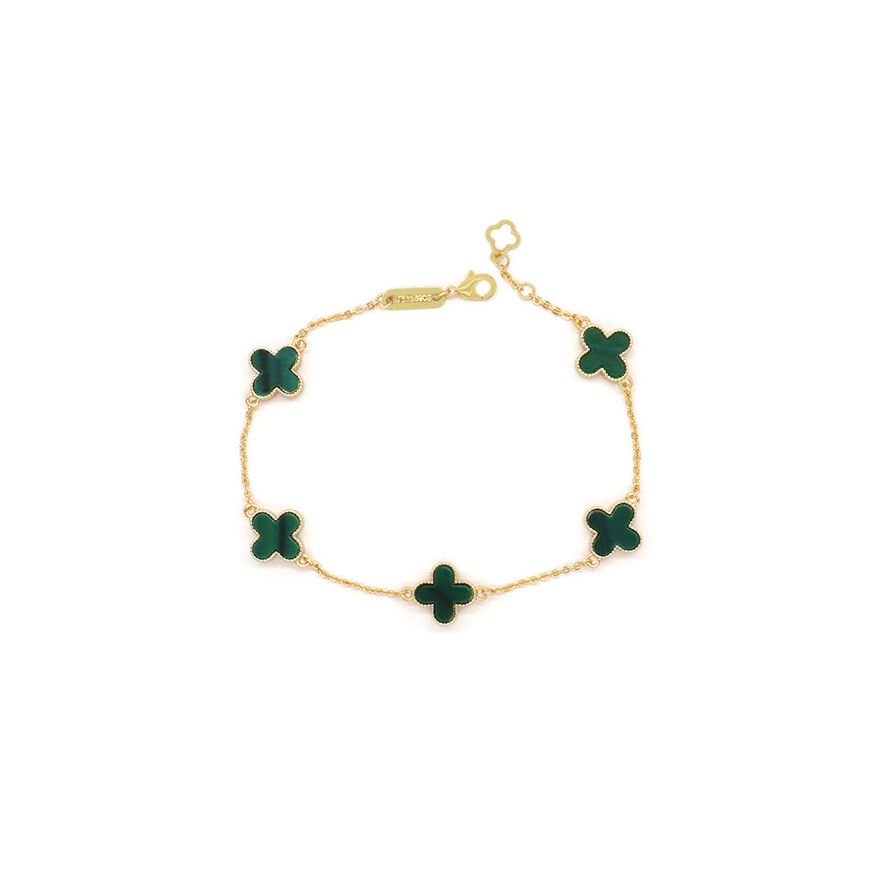 Handmade Customizable 11mm Imitation Shell Charms Bracelet