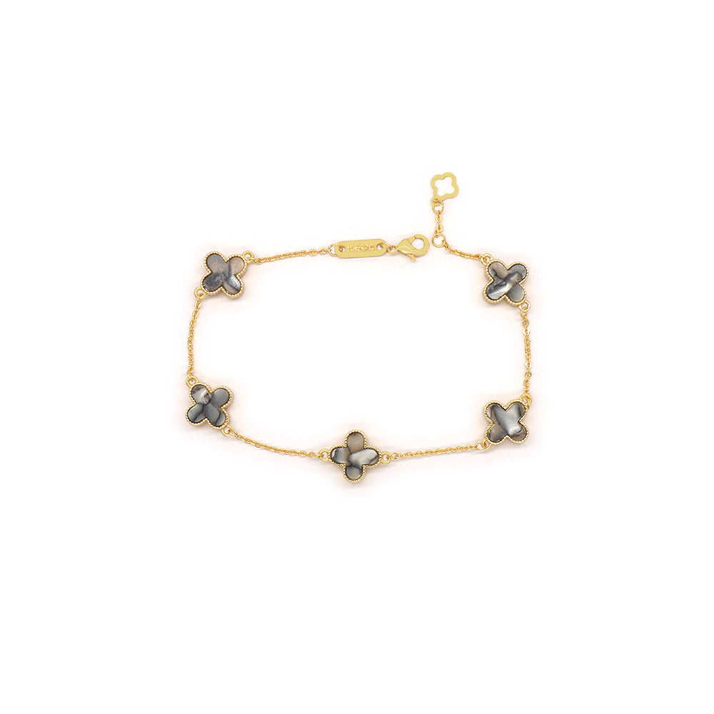 Handmade Customizable 11mm Imitation Shell Charms Bracelet