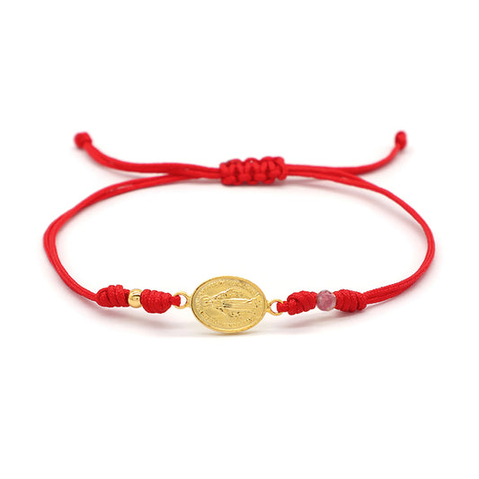 Handmade Customizable 925 Sterling Silver Charm Bracelet With Natural Stone