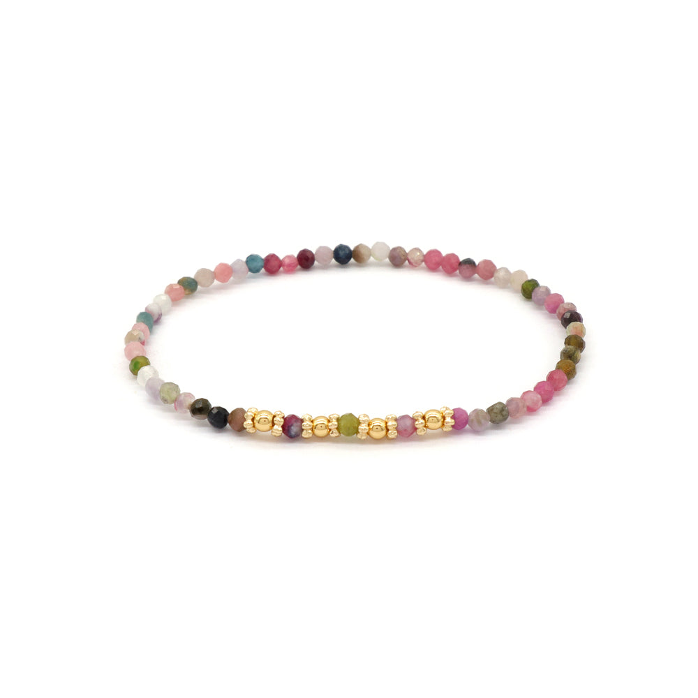 Handmade Customizable Natural Stone Beads Bracelet