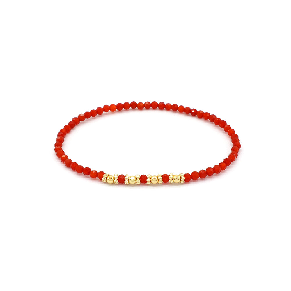 Handmade Customizable Natural Stone Beads Bracelet