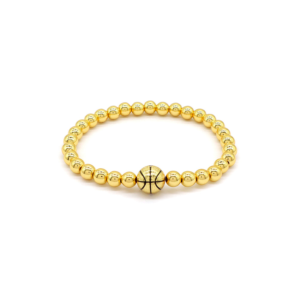 Handmade Customizable Brass Beads Bracelet