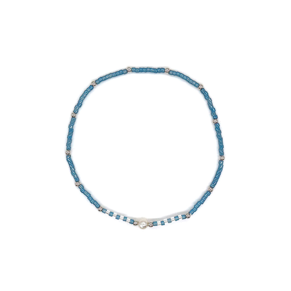Handmade Customizable MIYUKI Beads Bracelet With Fresh Water Pearl
