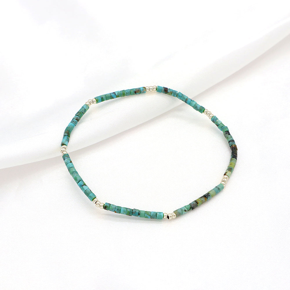 Handmade Customizable Natural Stone Beads Bracelet