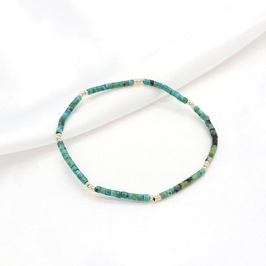 Handmade Customizable Natural Stone Beads Bracelet