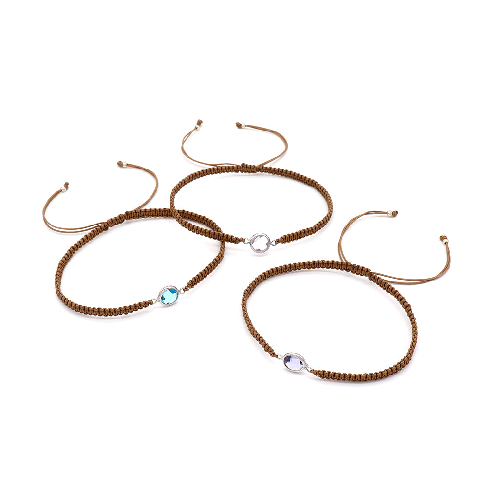 Handmade Customizable 925 Sterling Silver Charm Bracelet